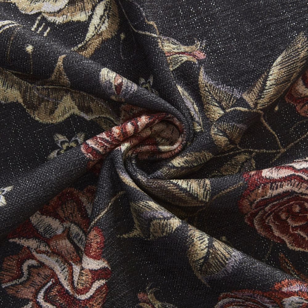 Klara - Large Floral Curtains For 1978 Cape Cod style Home