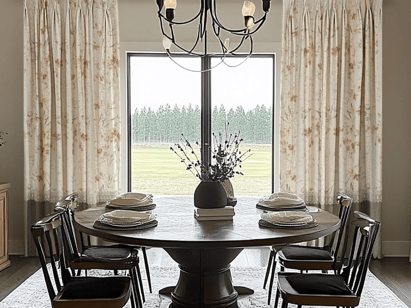 Best Dining Room Curtain Ideas to Suit Every Style and Space