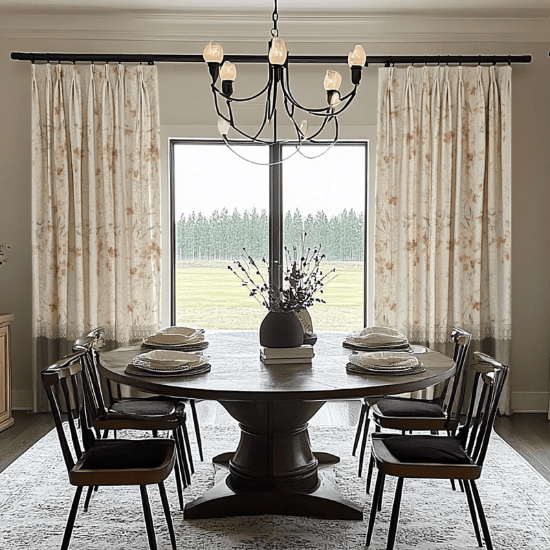 Best Dining Room Curtain Ideas to Suit Every Style and Space