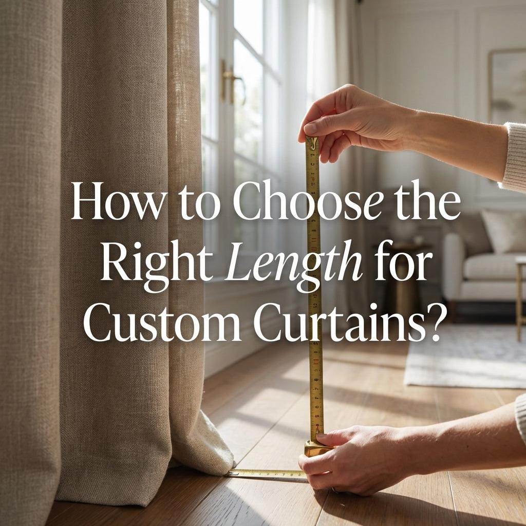 How to Choose the Right Length for Custom Curtains?