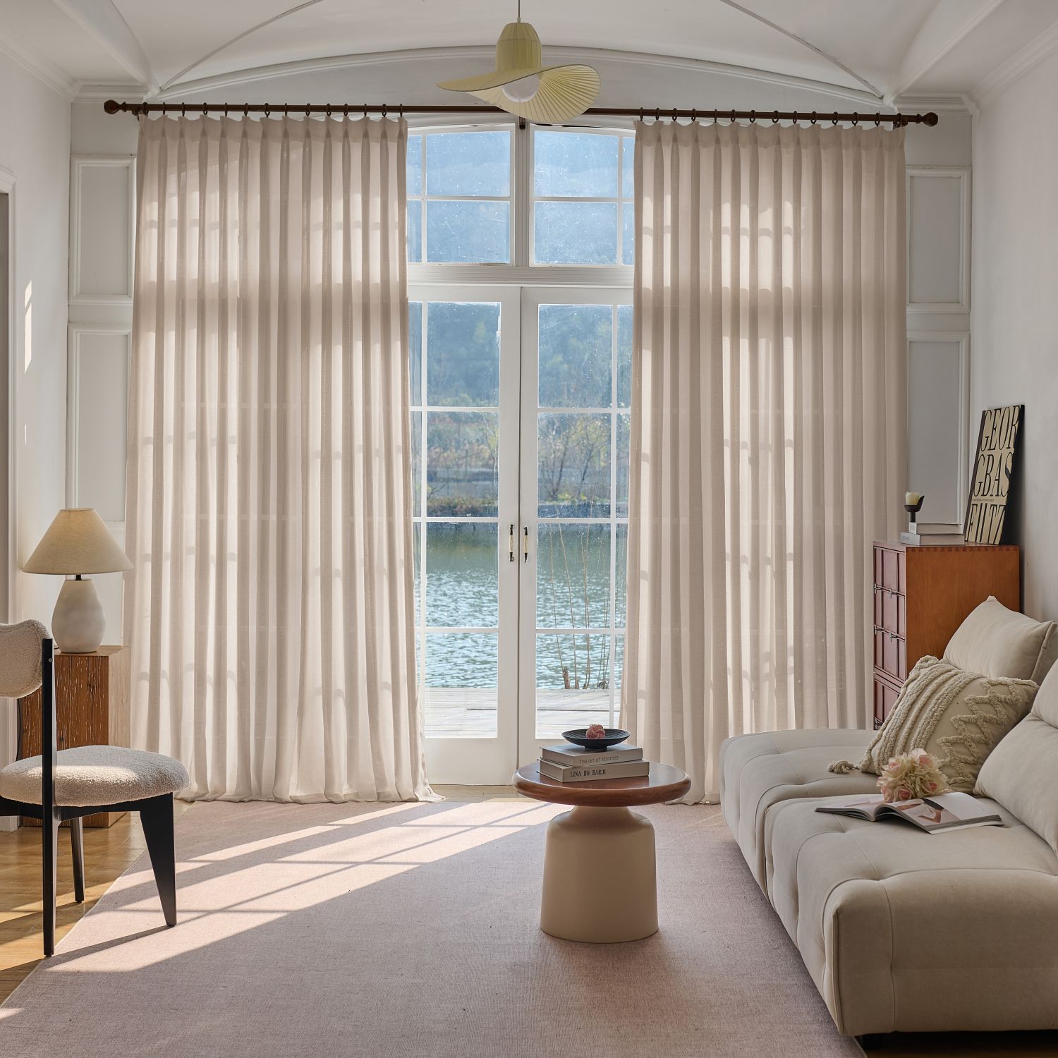 Why Curtains on French Doors Make a Stylish Statement