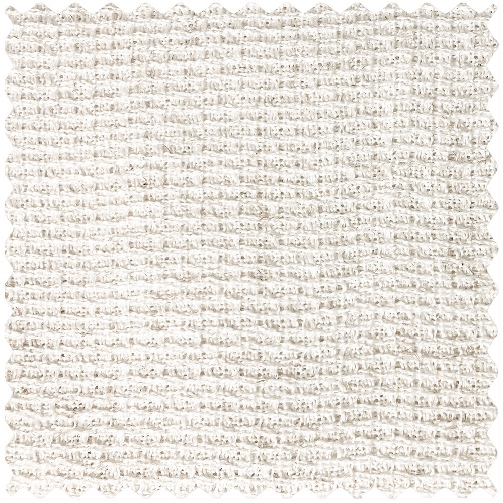 Carl Natural White Swatch Fabric Swatch - Custom Curtain & Drapery ...