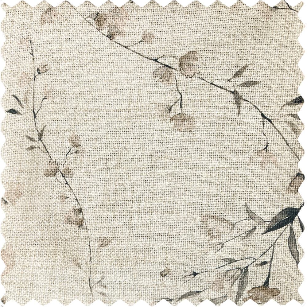 May Flower Sprigs Botanical Printed Curtains