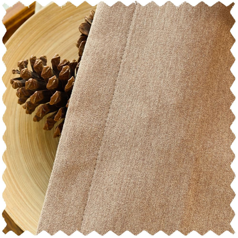 Clive Cotton Soft 100% Blackout Thermal Curtains