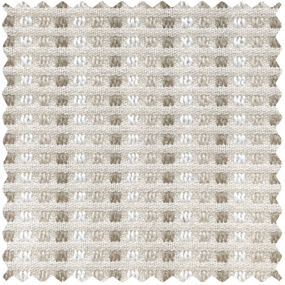 Elio Stripe Woven Textured Linen Curtains