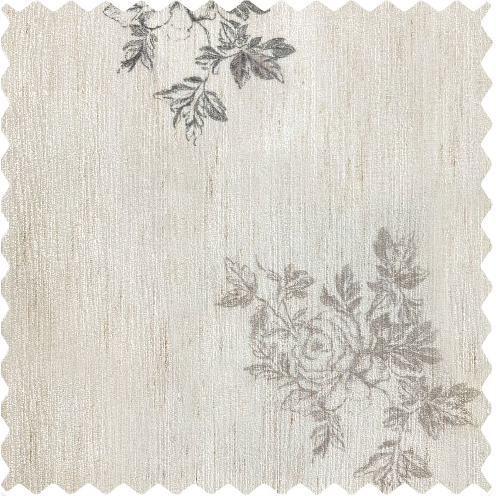 194 Reeta-Light Grey Floral