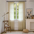 Cream Living Room Light Filtering Linen Sheer Curtains Kodi (5)