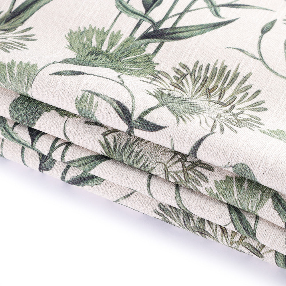 Julia Sage Green Floral Custom Roman Shade Country Style (1)