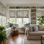 Julia Sage Green Floral Custom Roman Shade Country Style (8)