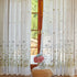floral embroidered sheer curtains sunny-5