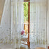 floral embroidered sheer curtains sunny-7