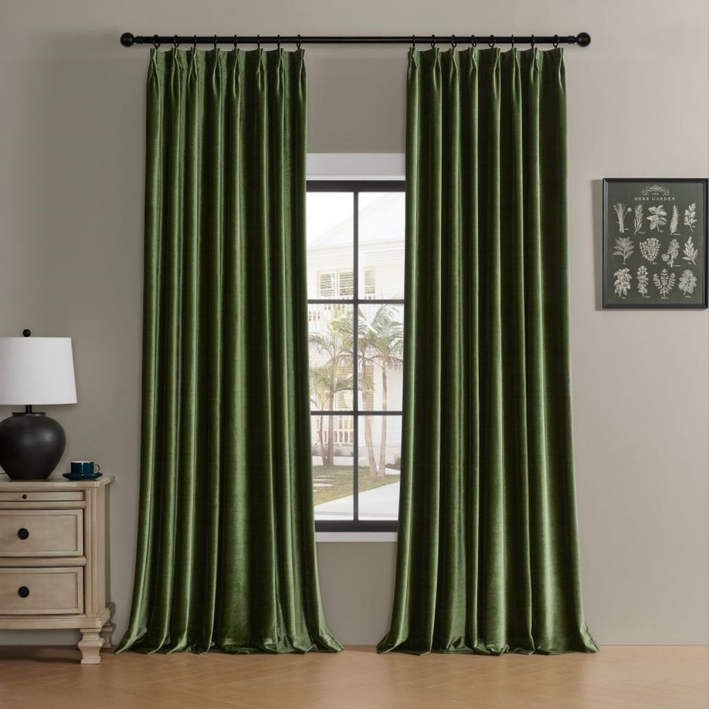 Ada Luxury Velvet Custom Curtains