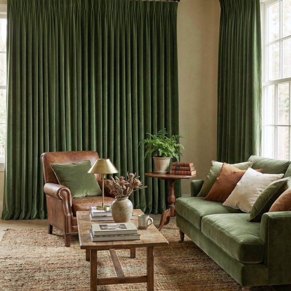 Ada Luxury Velvet Custom Curtains