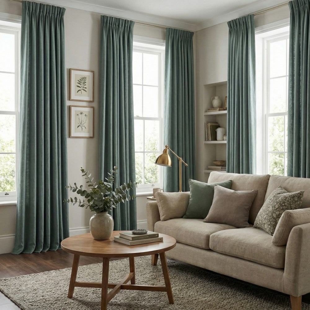 Alessi Wrinkle Design Blackout Cotton Curtains
