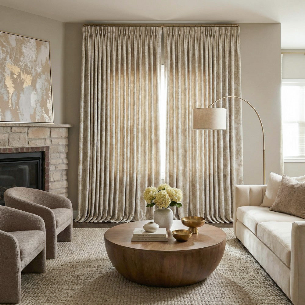 Amos Abstract Modern Floral Curtains