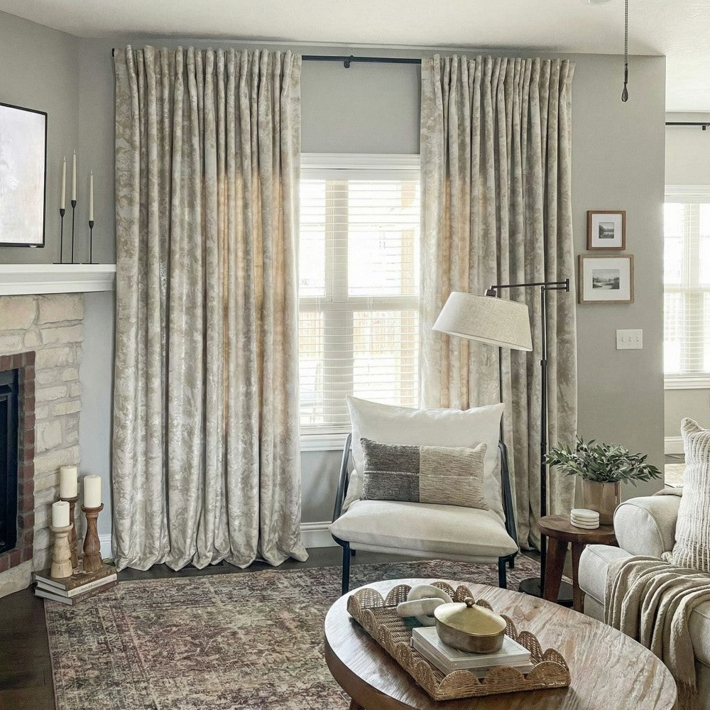 Amos Abstract Modern Floral Curtains