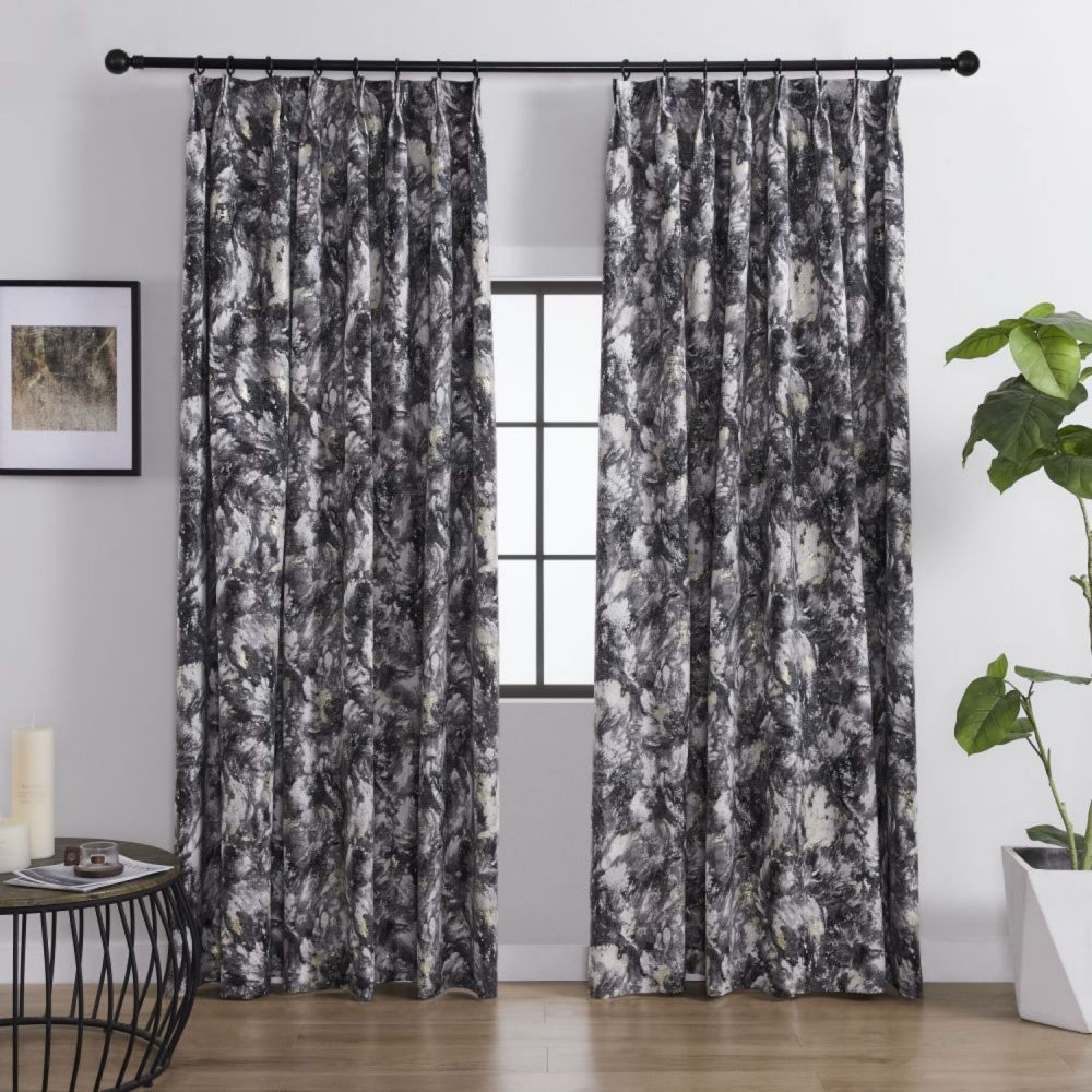 Amos Abstract Modern Floral Curtains
