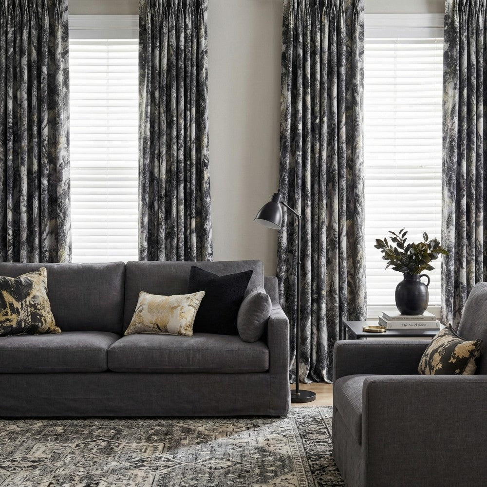 Amos Abstract Modern Floral Curtains