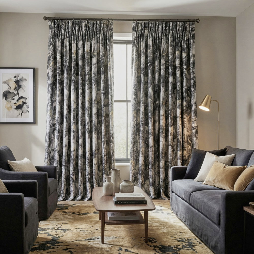 Amos Abstract Modern Floral Curtains