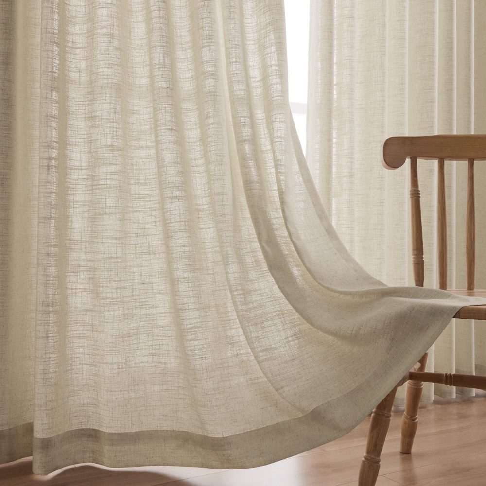 Arabella Classic Linen Blend Curtains