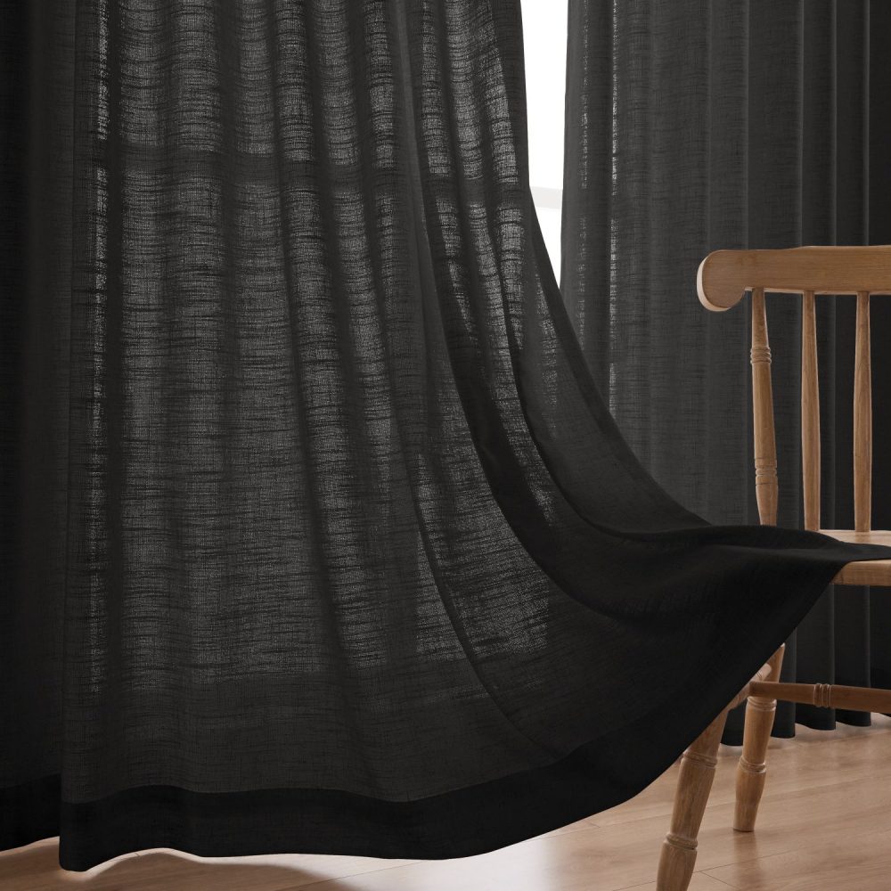 Arabella Classic Linen Blend Curtains