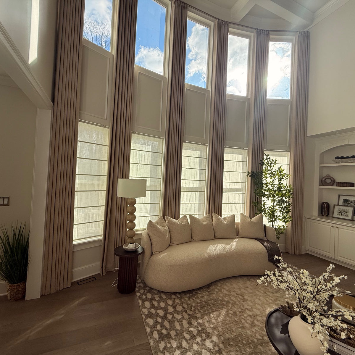 Arabella Classic Linen Blend Curtains