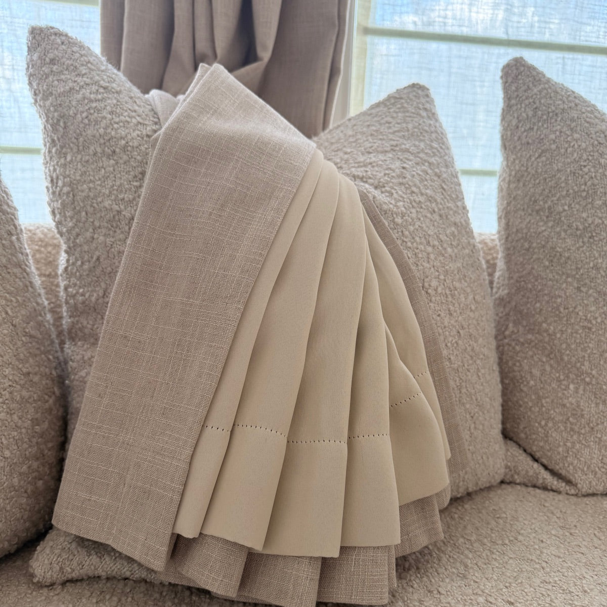 Arabella Classic Linen Blend Curtains