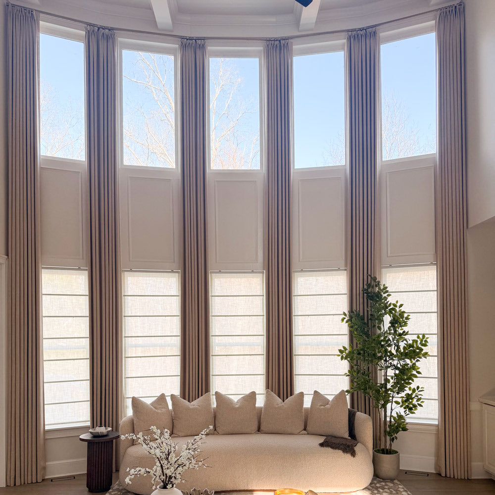 Arabella Classic Linen Blend Curtains