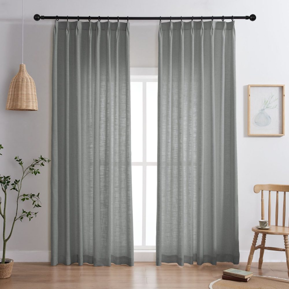 Arabella Classic Linen Blend Curtains