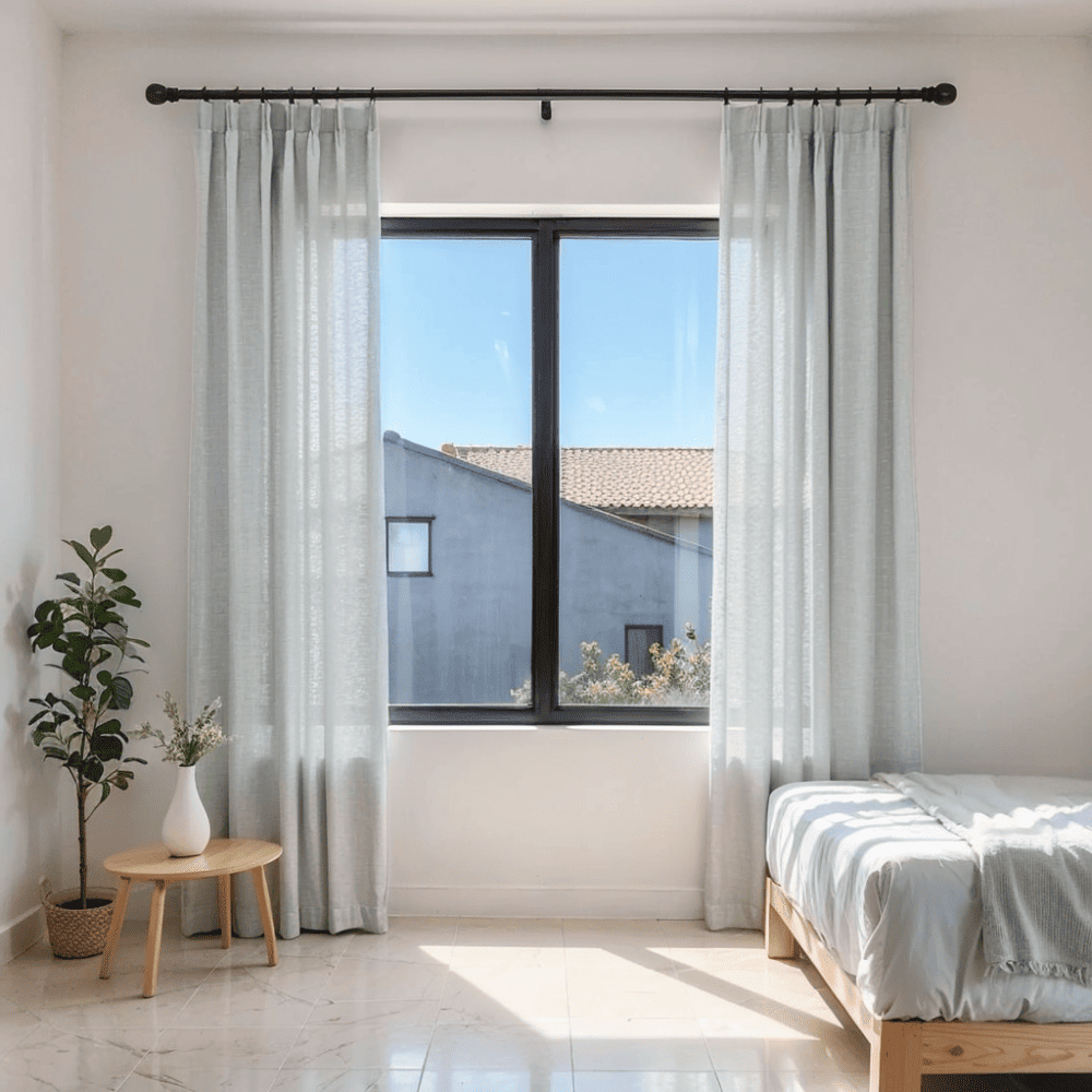 Arabella Classic Linen Blend Curtains