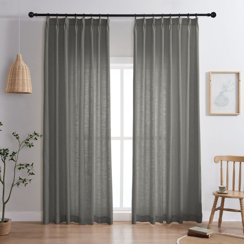 Arabella Classic Linen Blend Curtains