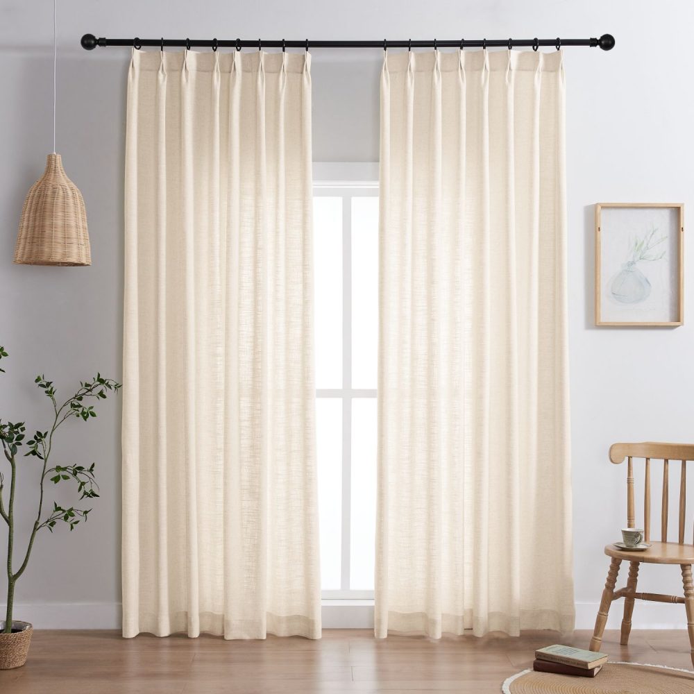 Arabella Classic Linen Blend Curtains