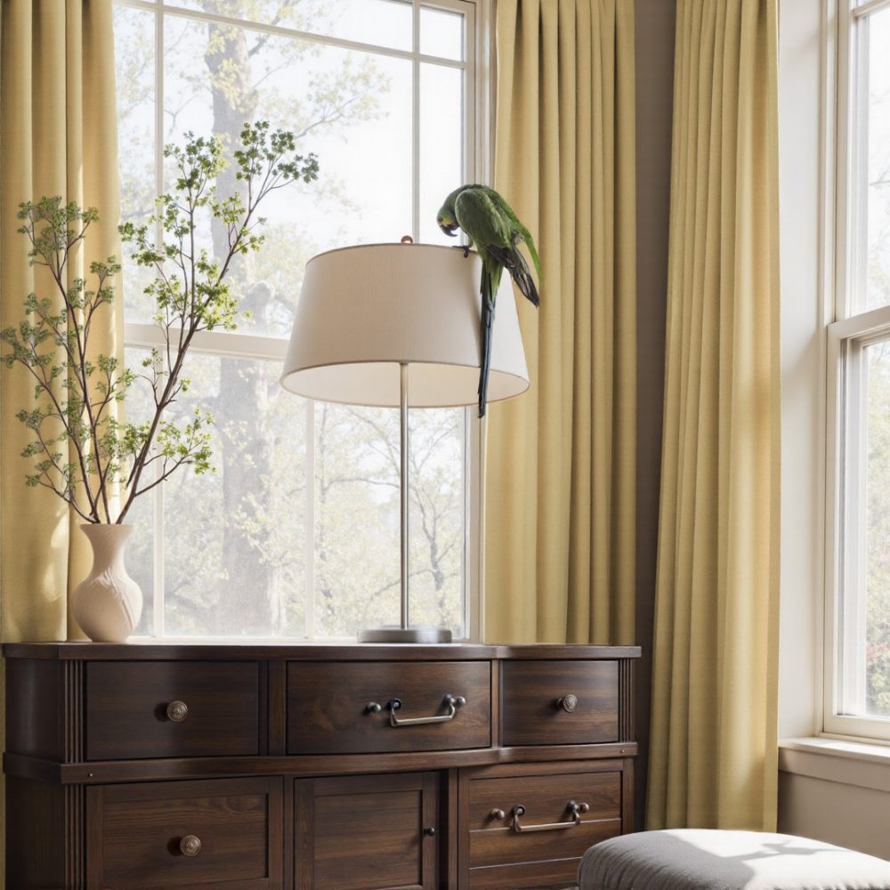 Arabella Classic Linen Blend Curtains