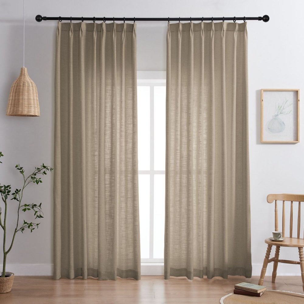 Arabella Classic Linen Blend Curtains