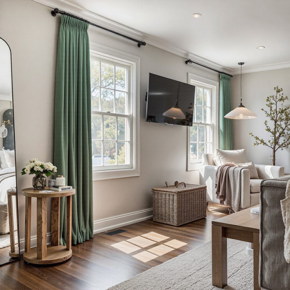 Arabella Classic Linen Blend Curtains