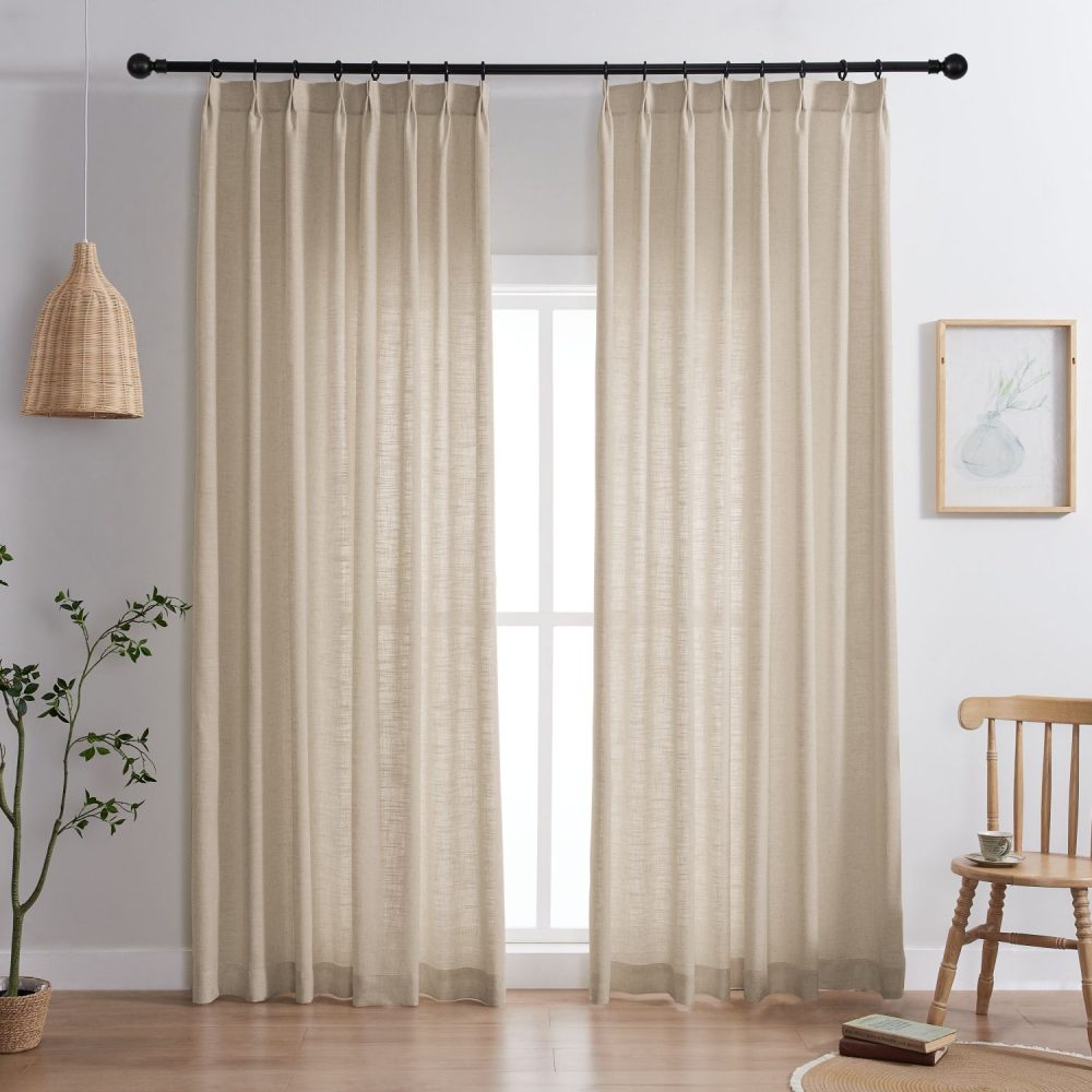 Arabella Classic Linen Blend Curtains