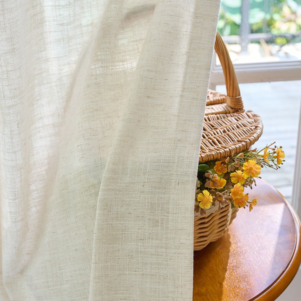 Arabella Classic Linen Blend Curtains