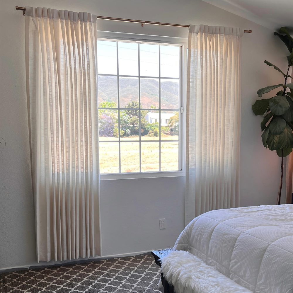 Arabella Classic Linen Blend Curtains