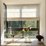 Arabella Light Linen Roman Shade