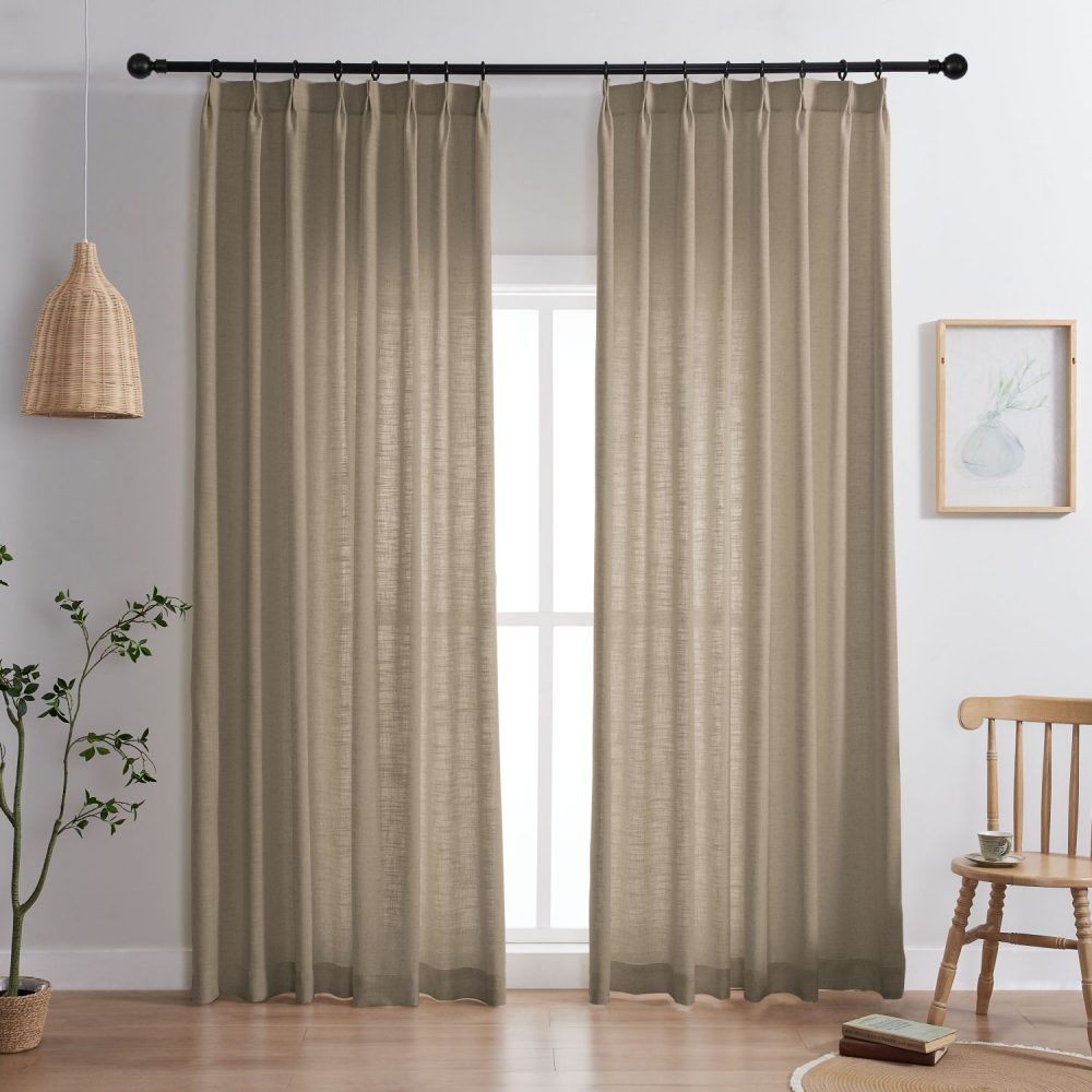 Arabella Light Linen Roman Shade