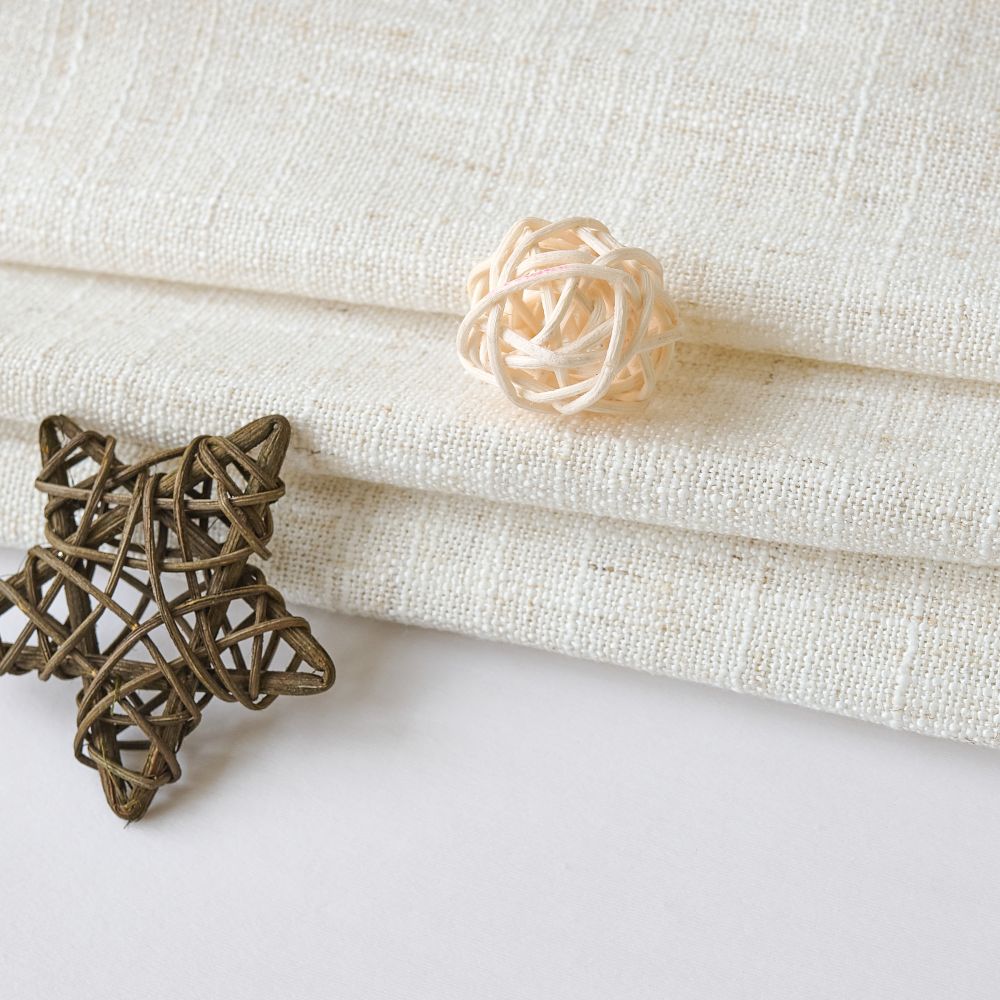 Arabella Light Linen Roman Shade