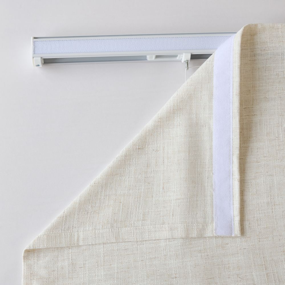 Arabella Light Linen Roman Shade