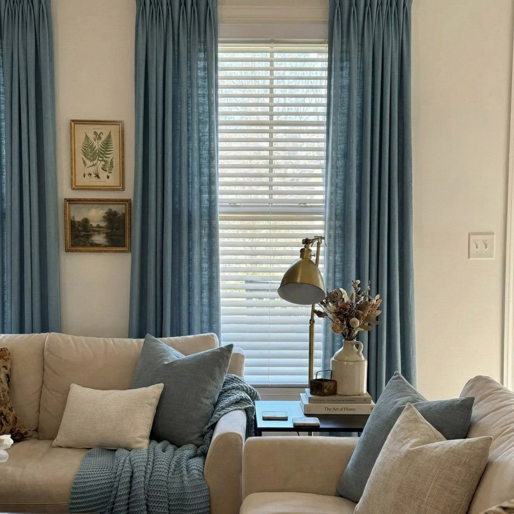 Arabella Classic Linen Blend Curtains