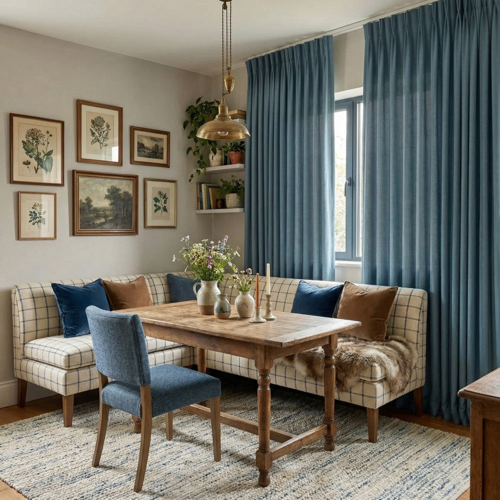 Arabella Classic Linen Blend Curtains