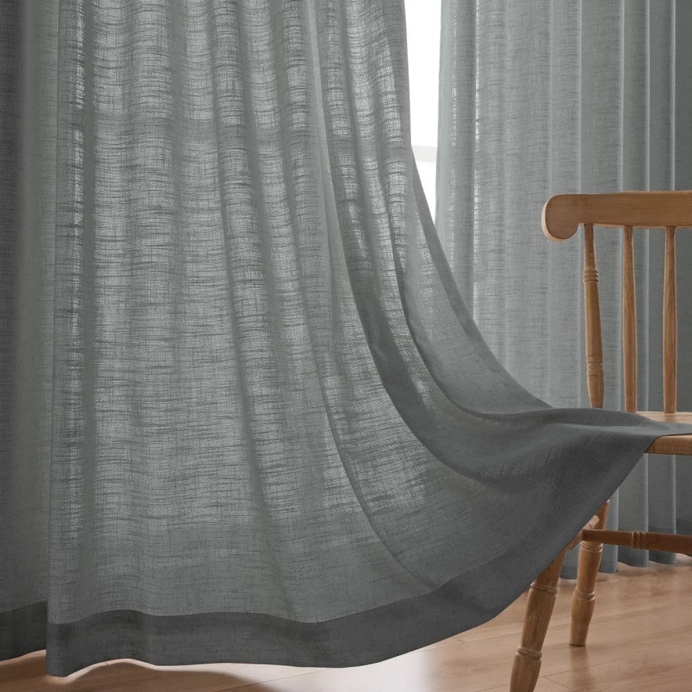 Arabella Classic Linen Blend Curtains