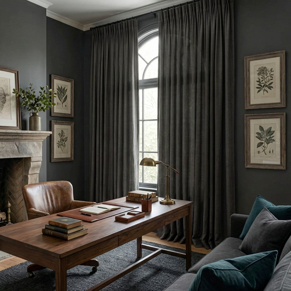 Arabella Classic Linen Blend Curtains