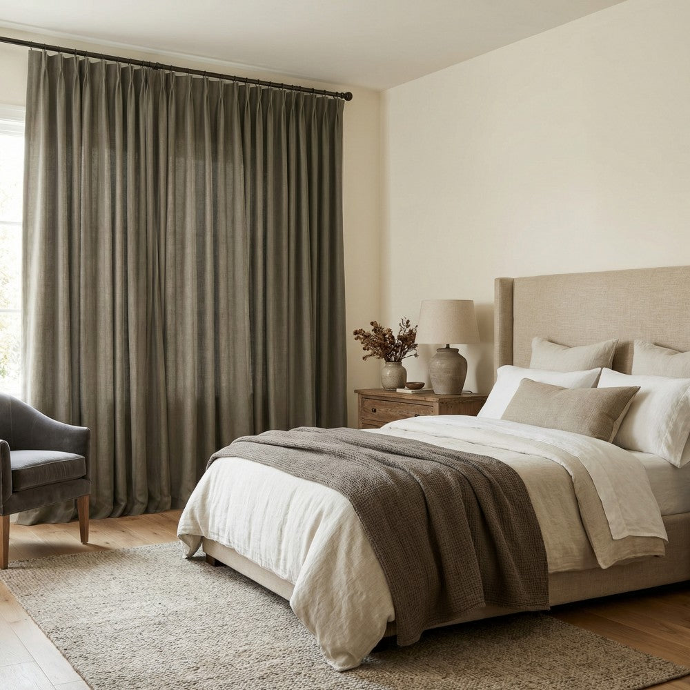 Arabella Classic Linen Blend Curtains