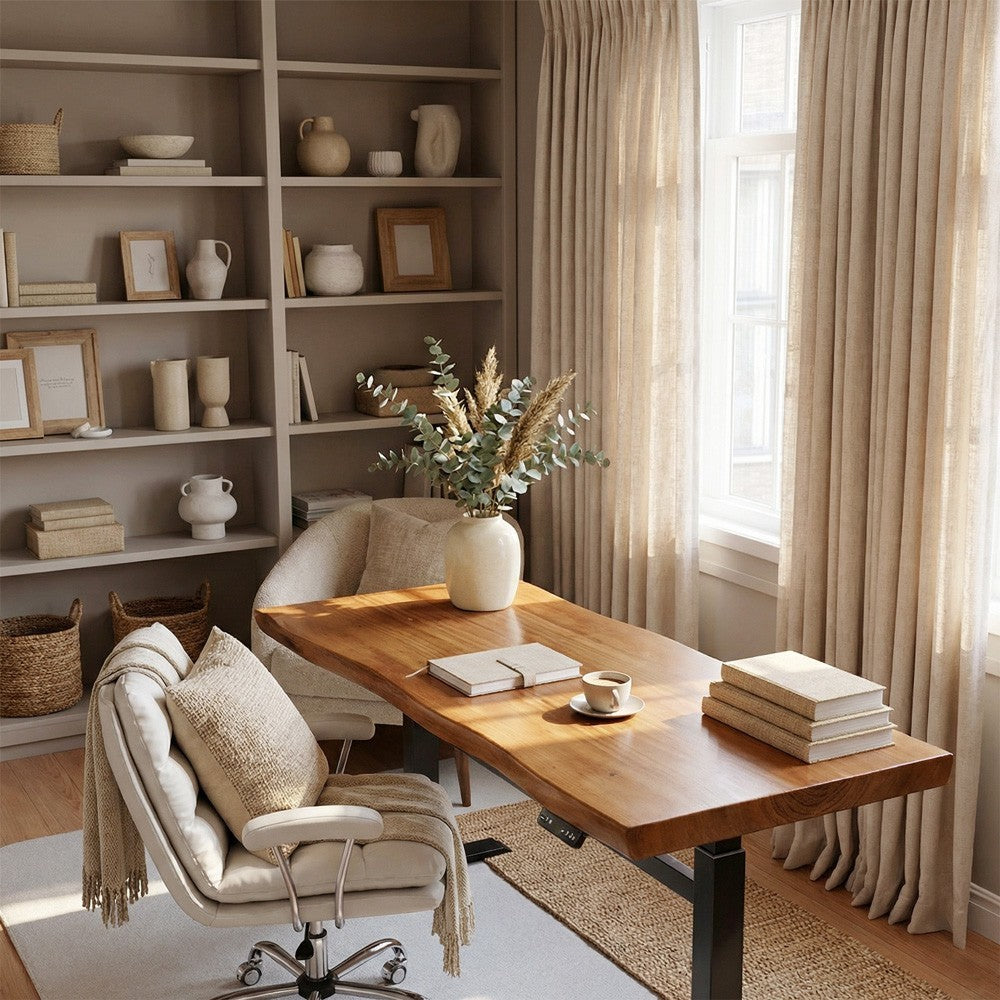 Arabella Classic Linen Blend Curtains