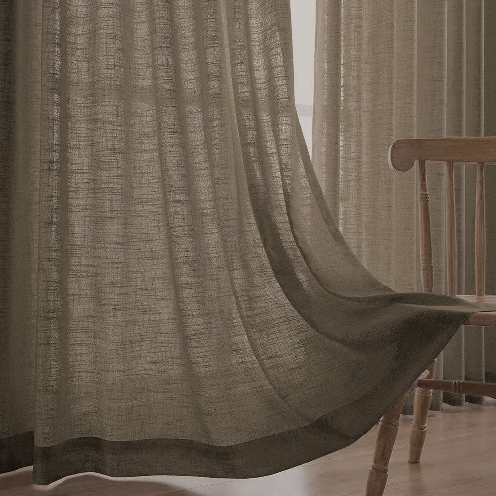 Arabella Classic Linen Blend Curtains