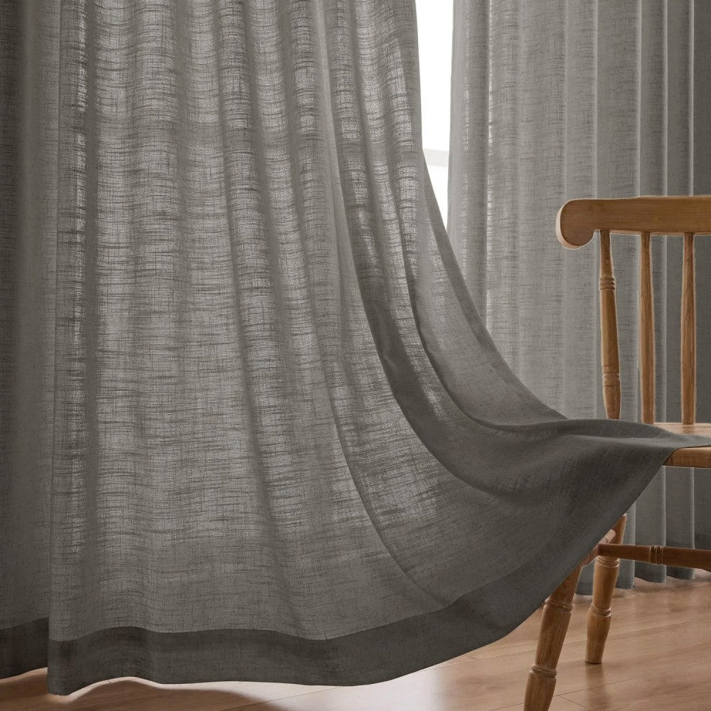Arabella Classic Linen Blend Curtains